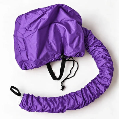 💜 Hands-Free Hair Dryer Bonnet – Adjustable Universal-Fit Hose, Low-Heat Drying for Safer, Comfortable Hair Care