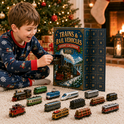 🚂🎄 2026 Railway Advent Calendar – 24 Days of Trains, Trams & Rail Surprises