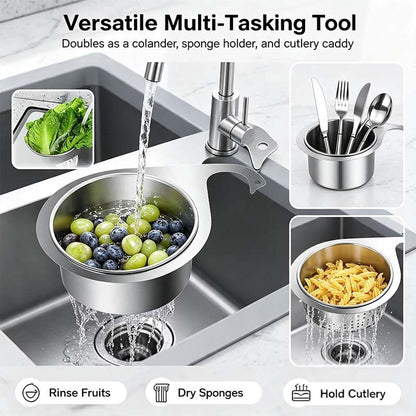 💧Stainless Steel Swan Sink Strainer Basket🦢💧