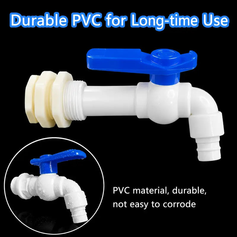 💧 Rain Barrel Spigot Kit – Easy DIY Water Barrel Faucet Set