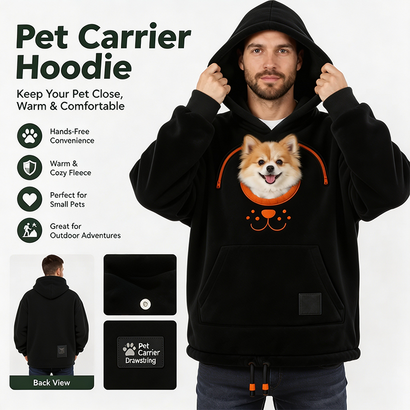 Dog Tote Carier Hoodie🐶🐾