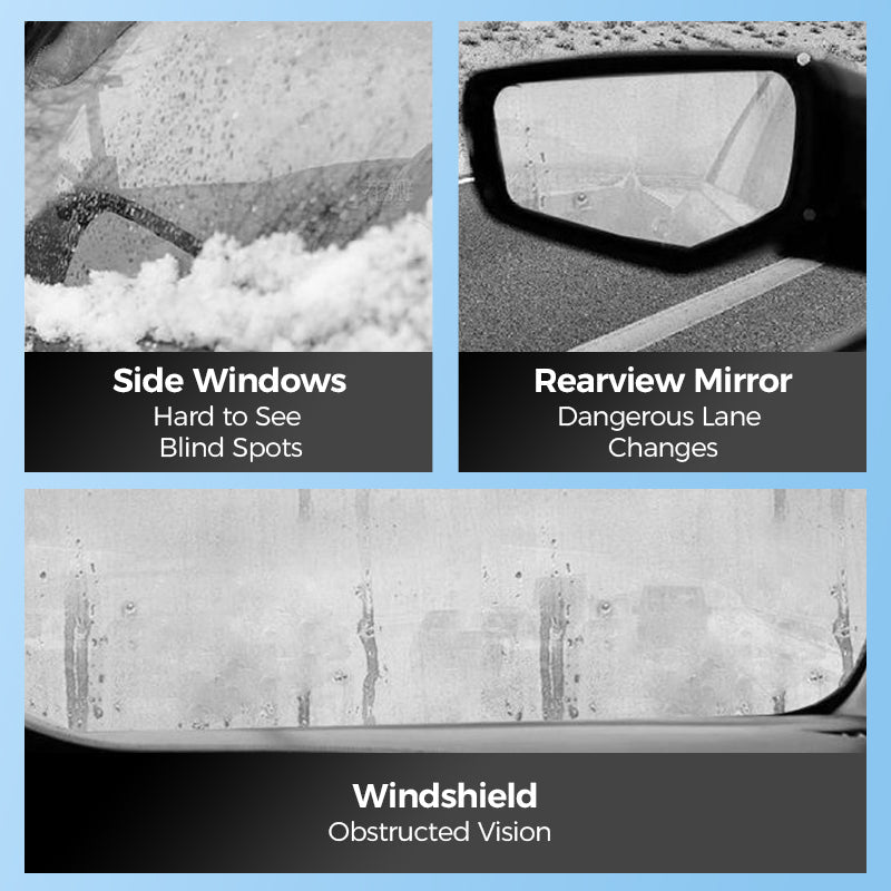 🌫️🚗 Anti-Fog Glass Coating Wiper – Easy Swipe-On Treatment for Car Windows, Mirrors & Visors