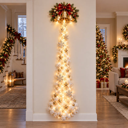 🎅 49% OFF Today Only ✨ Christmas Magic Trail Wall Light for a Festive Glow