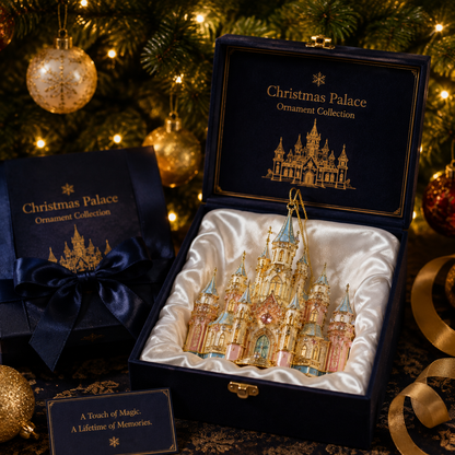 ✨Crystal Castle Christmas Tree Ornament