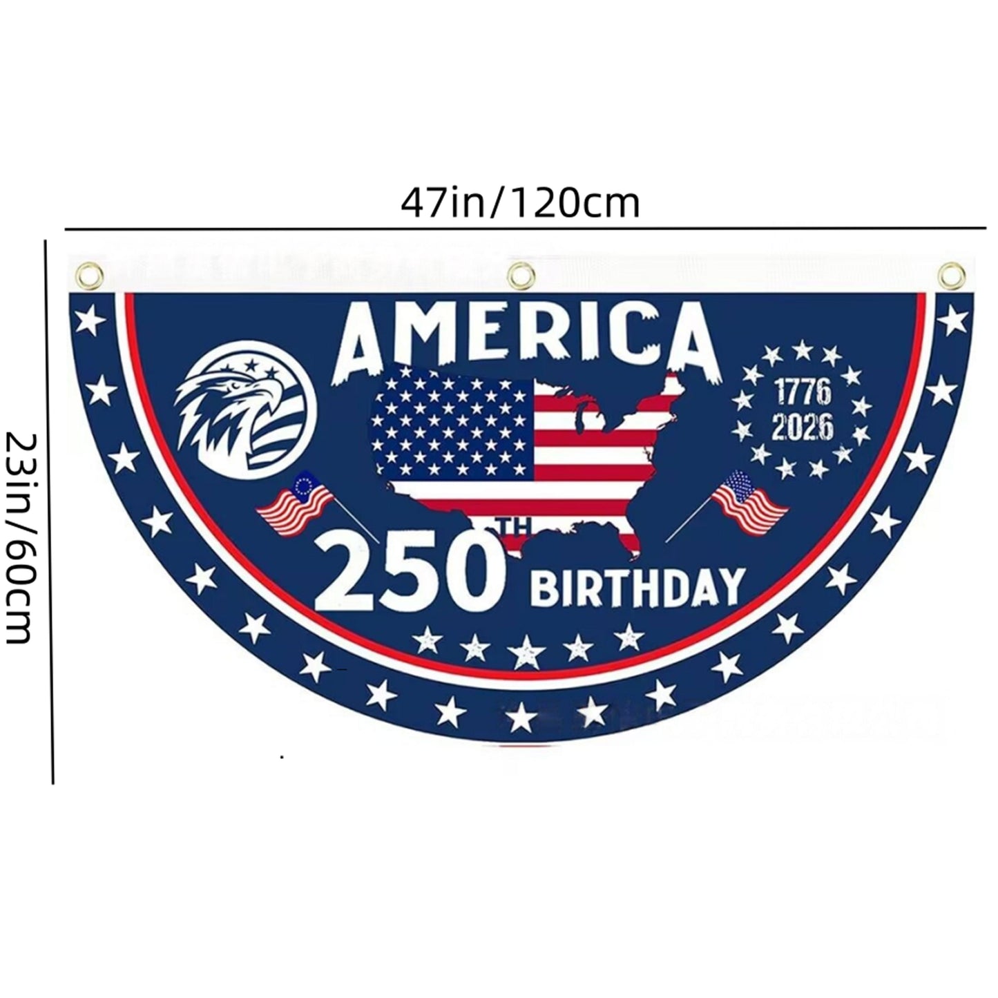 100% Veteran Owned / Handcrafted in USA-250th Anniversary Banner