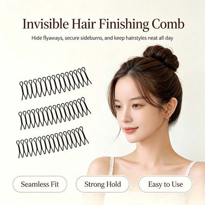 3pcs Solid Color Wavy Hair Pins Bangs Holders Bobby Hair Pins💥