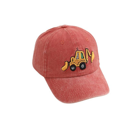 🚜Toddler Excavator Baseball Hat