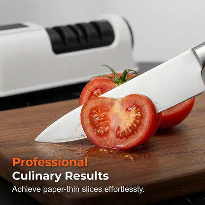 🔥Black Friday Deal|3-Stage Electric & Manual Knife Sharpener