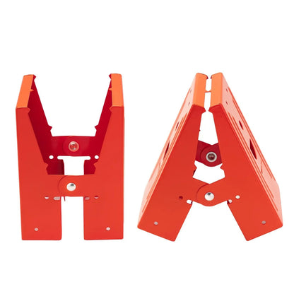 2-Pack Heavy Duty Sawhorse Brackets with Down Clamps