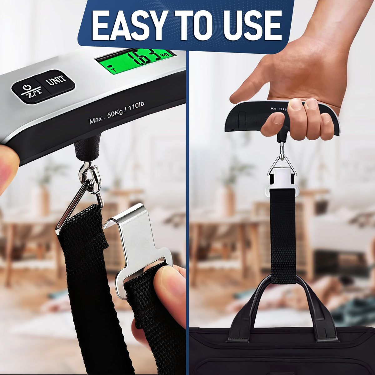 🔥⚖️ Portable Digital Weight Scale