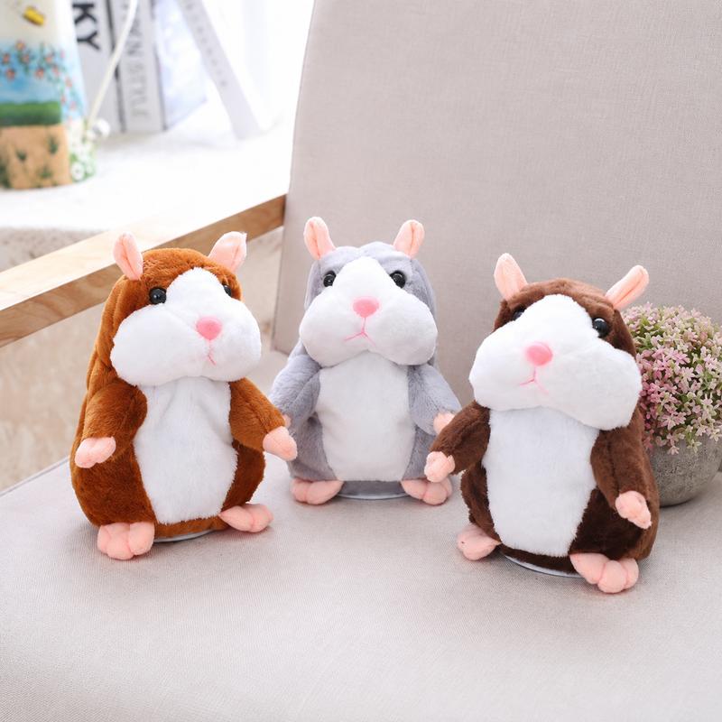 🐹 Talking Hamster Plush That Repeats Your Voice