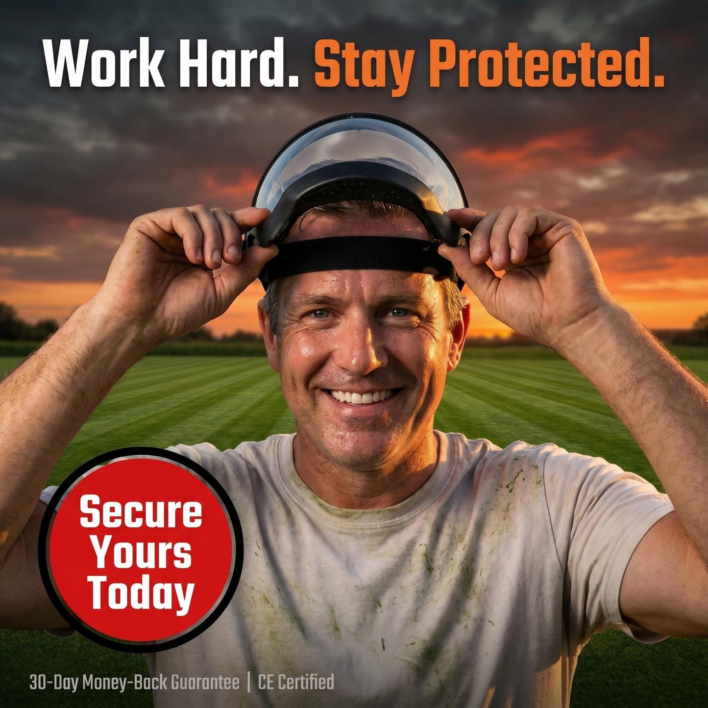 ShieldProTM Anti-Fog Full Face Shield