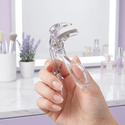 Lash Genius Wide-Angle Curler with Comb, Replaceable Silicone Pad✨