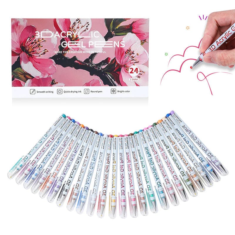 💯✨Multi-Color Gel Pen Set for Drawing & Coloring - image 9