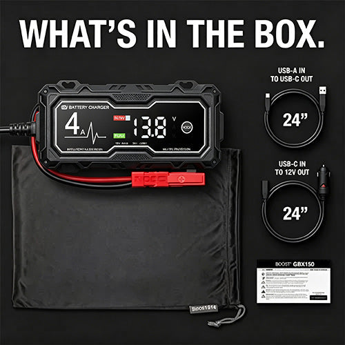 🔥Limited time 55% OFF: Save 49% + Free Shipping! Boost X GBX155 4250A Car Jump Starter—your reliable partner when it counts, suitable for 10.0L gasoline and 8.0L diesel engines.