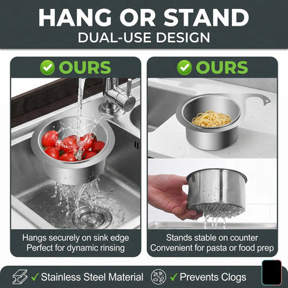 💧Stainless Steel Swan Sink Strainer Basket🦢💧