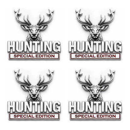 🦌 HUNTING Special Edition 3D Chrome Metal Car Emblem