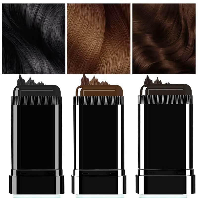2-in-1 Temporary Gray Hair Touch-Up Comb Stick, Instant Root Concealer for Covering Gray Regrowth🪮