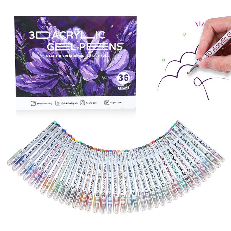 💯✨Multi-Color Gel Pen Set for Drawing & Coloring - image 10
