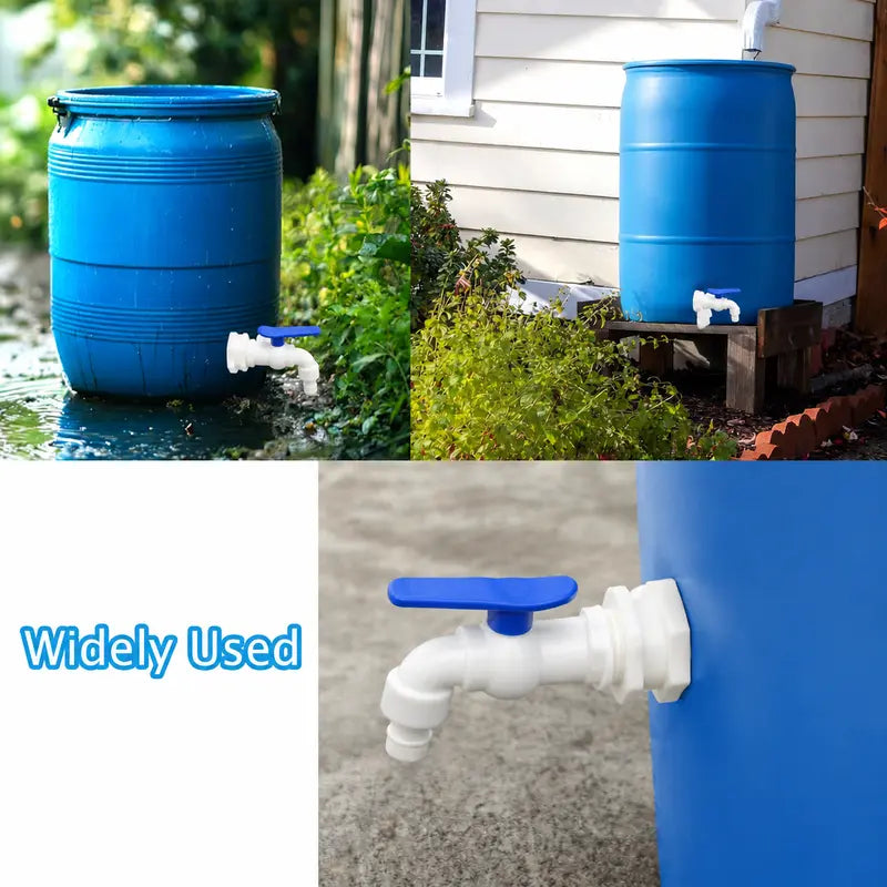 💧 Rain Barrel Spigot Kit – Easy DIY Water Barrel Faucet Set