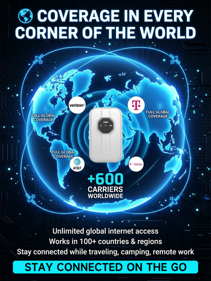 🔥Portable WiFi Hotspot – Stay Connected on the Go