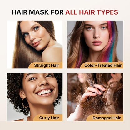 Collagen Hair Treatment Deep Repair Conditioning Argan Oil Hair Mask Essence✨