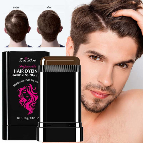 2-in-1 Temporary Gray Hair Touch-Up Comb Stick, Instant Root Concealer for Covering Gray Regrowth🪮