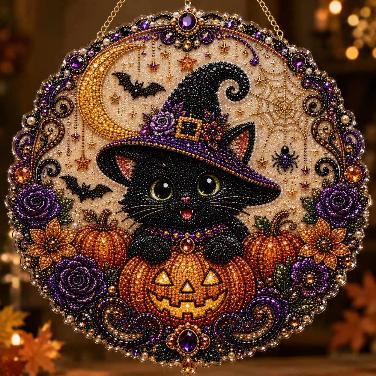 🔥HOT SALES  49% OFF – ✨ Premium 3D Pearl DIY Pet Portrait Art Kit | Luxury Flocked Canvas with Scratch-Resistant Non-Fading Pearl Beads DIY Handmade Festive Seasonal Decor 🐾💎