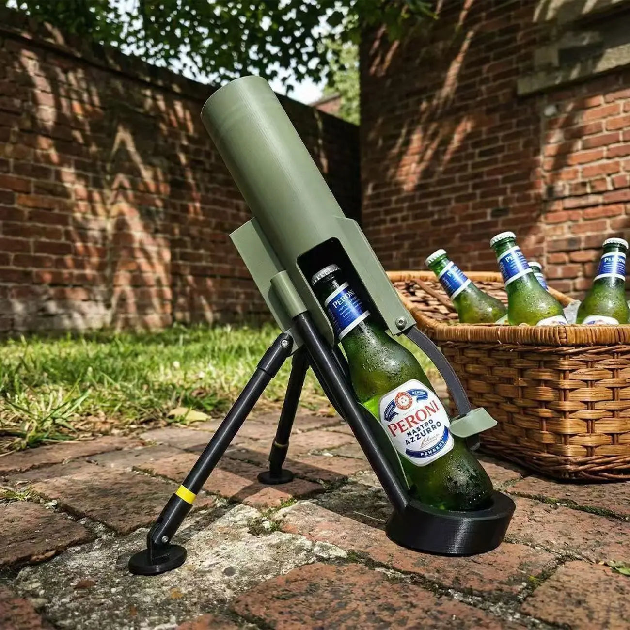 Mortar Beer Bottle Opener,Home Party Bar Decor🍻
