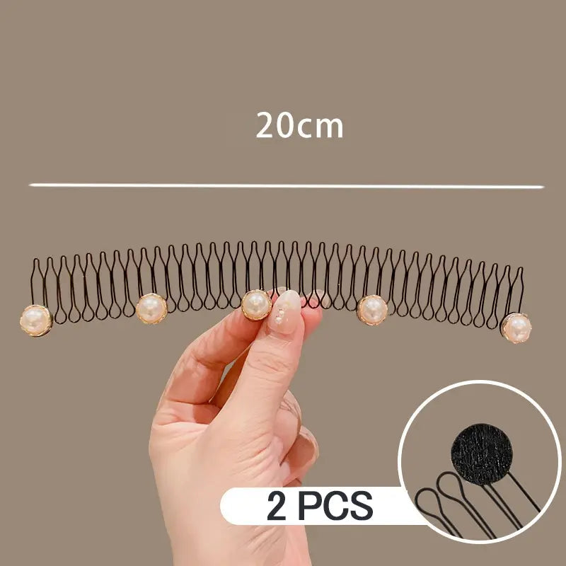 3pcs Solid Color Wavy Hair Pins Bangs Holders Bobby Hair Pins💥