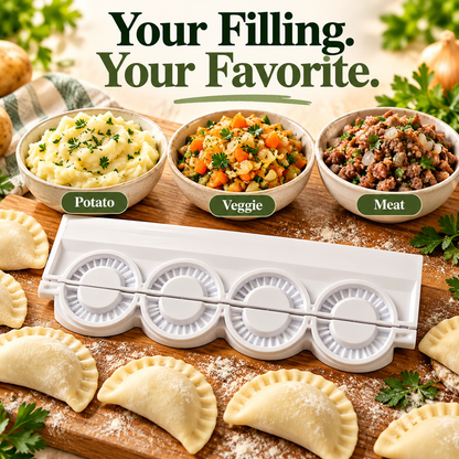 PIEROGIES Dumpling Maker – Kitchen Dumpling Mold &amp; Water Dumpling Press