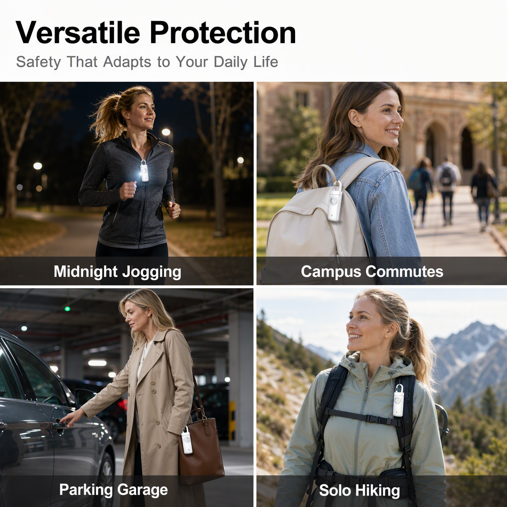 🚨 Rechargeable Personal Safety Alarm