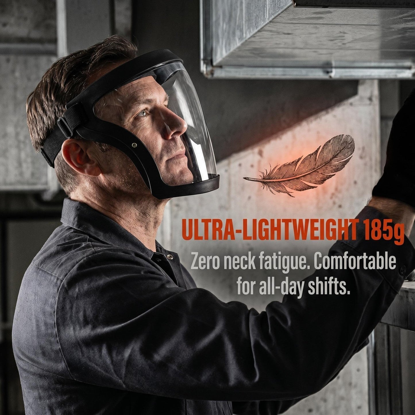 ShieldProTM Anti-Fog Full Face Shield