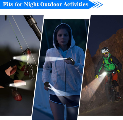 LED Flashlight Gloves – Hands-Free Work Light for Men & Women