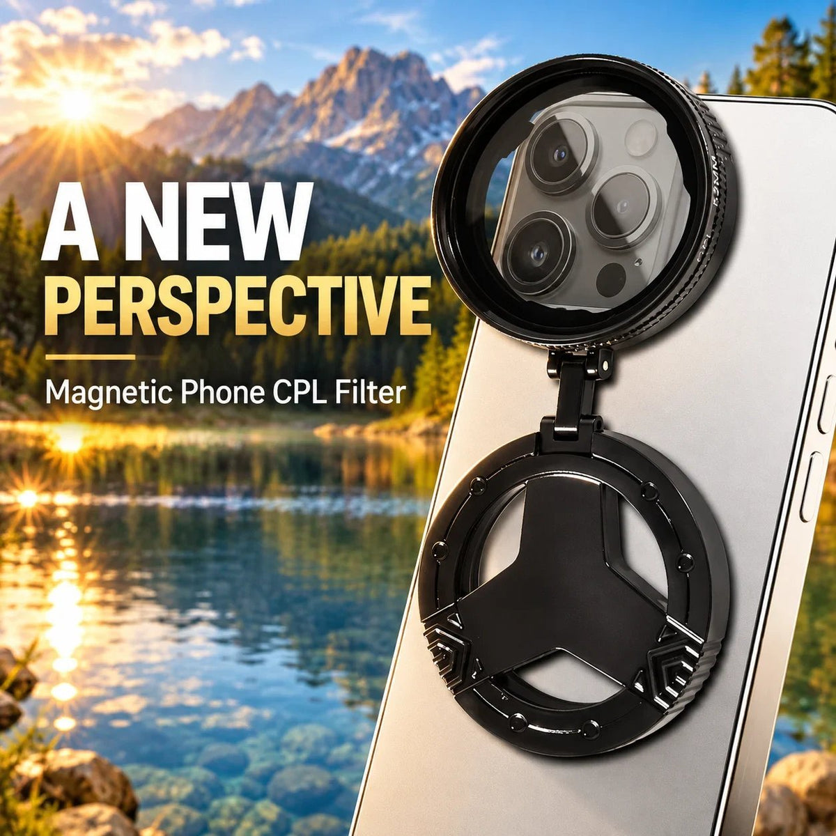 📱 Magnetic Phone CPL Polarizing Filter