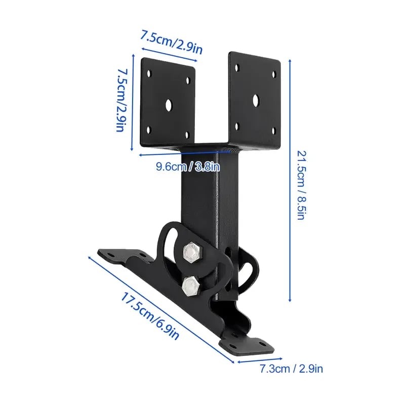 🔥LAST DAY 49% OFF - 🛠️Adjustable Angle Pergola Roof Riser Brackets 🏗️