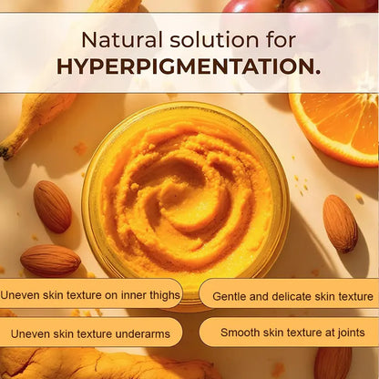 Turmeric Nourishing Scrub - Infused with natural turmeric extract and moisturizing ingredients🌿