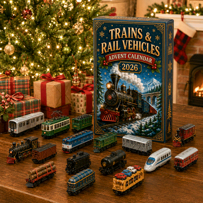 🚂🎄 2026 Railway Advent Calendar – 24 Days of Trains, Trams & Rail Surprises