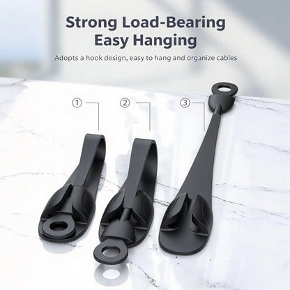 🎅 6Pcs Christmas Garland Hanger Mantle Garland Hooks, No Drill