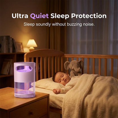 LAST DAY SALE 49% OFF-UV Mosquito Killer Lamp – quiet, USB, chemical-free. 50K+ sold!