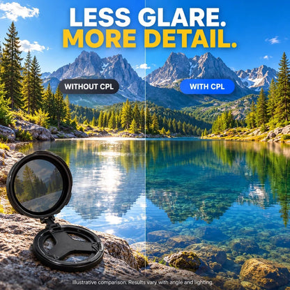 📱 Magnetic Phone CPL Polarizing Filter