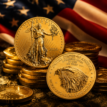 LIMITED MINTAGE🔥Last 30pcs🔥🔥 2026 American Gold Eagle - 40th Anniversary Gold Coin Represents A Historical Milestone