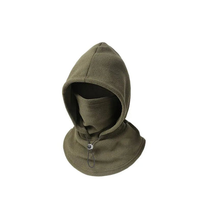 Fleece Double Layer Integrated Hat