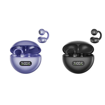 🔥 50% OFF! Open-Ear Clip-On Bluetooth Earbuds 🎧 All-Day Comfort, Immersive Sound & 8–10H Battery!