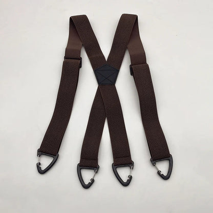 Limited time 50% off-Men's X-Back Suspenders with Hook Clips