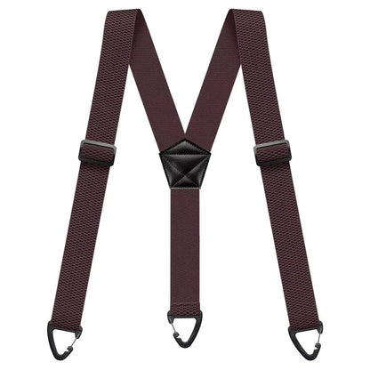 Limited time 50% off-Men's X-Back Suspenders with Hook Clips