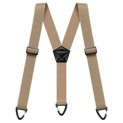 Limited time 50% off-Men's X-Back Suspenders with Hook Clips