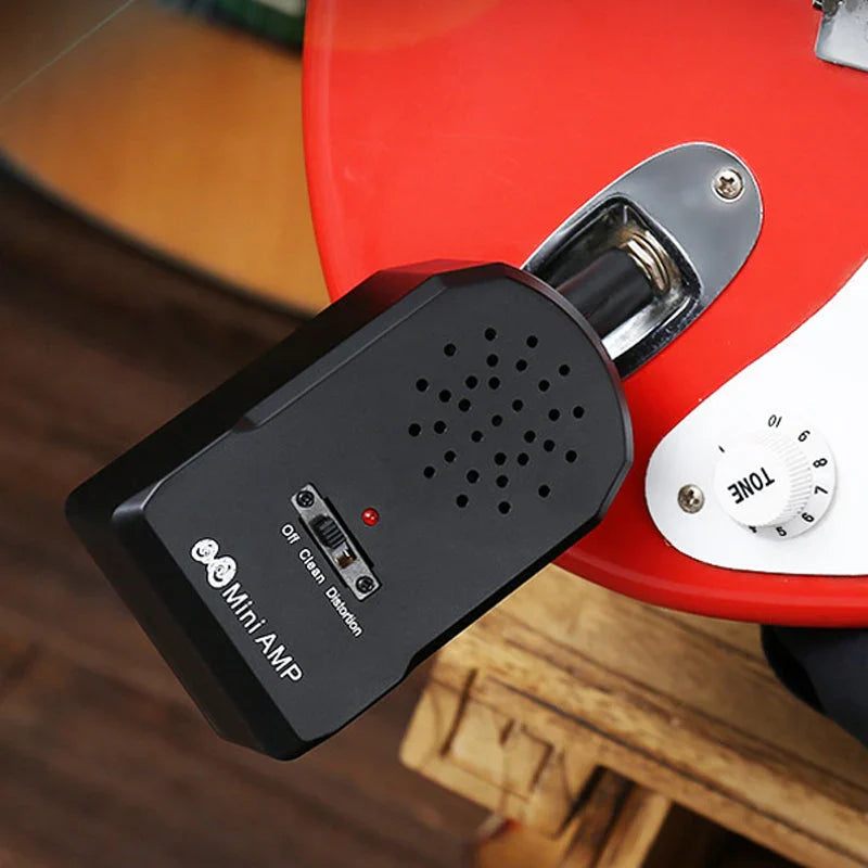 🔥 Mini Guitar Amp Pro 🎸 30W HD Sound 🔊20H Playtime 🔋Busking Ready 🌆