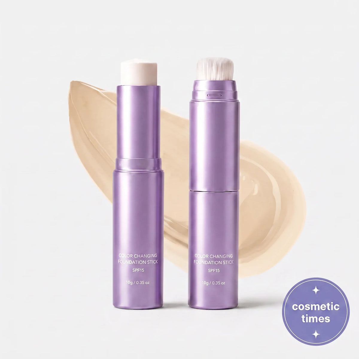 ⏳ LIMITED TIME ONLY! 🔥Self-Brush Color Adjusting Foundation Stick with SPF15
