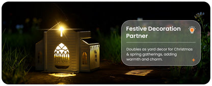 ✝️Last Day 50% OFF-🔥Church-Shaped Solar Bird Feeder🎁Buy 2 Free Shipping